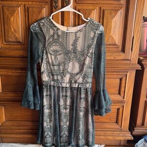 silk emerald green dress Kensington Maxi Dress main image 0